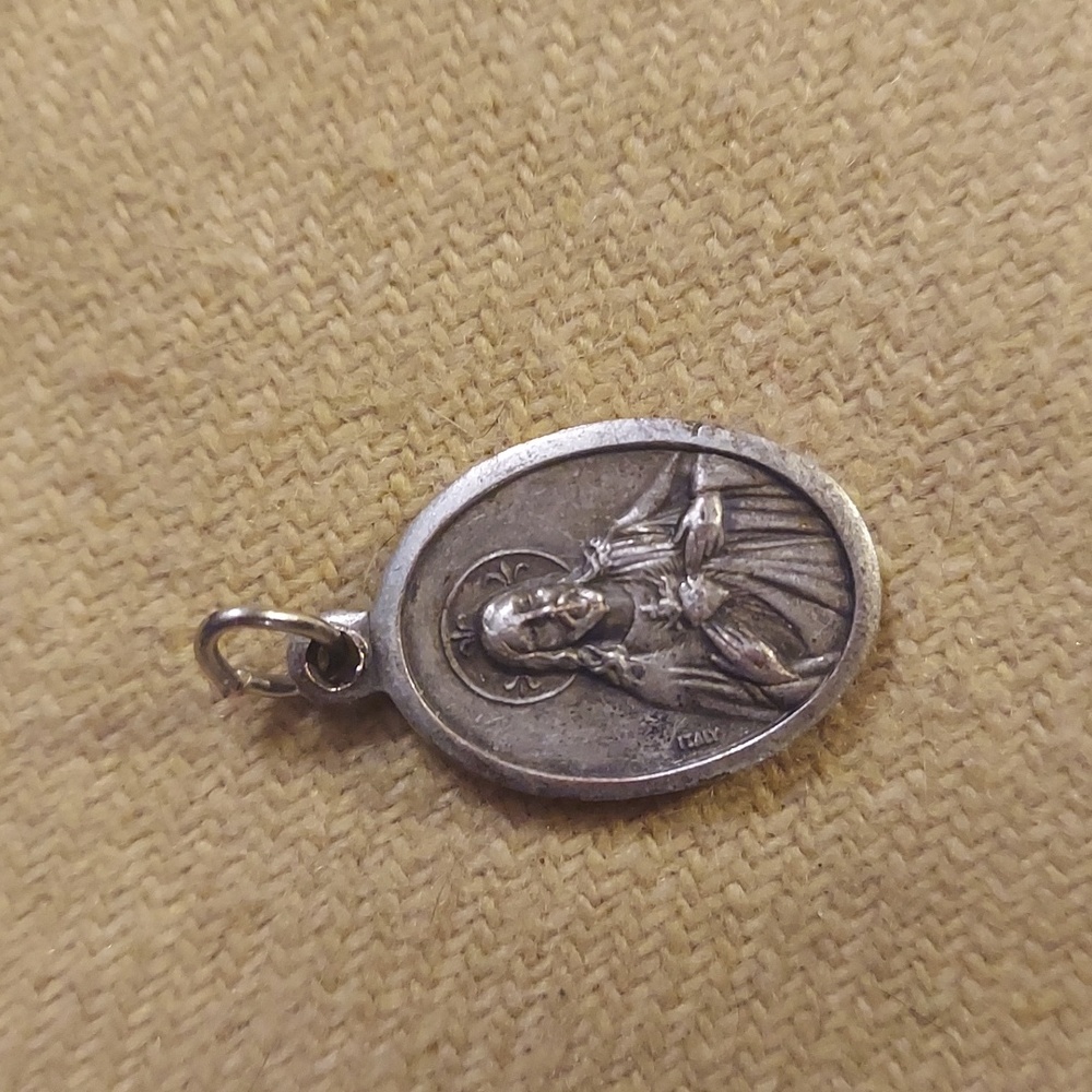 Vintage Our Lady of Mount Carmel Pendant
